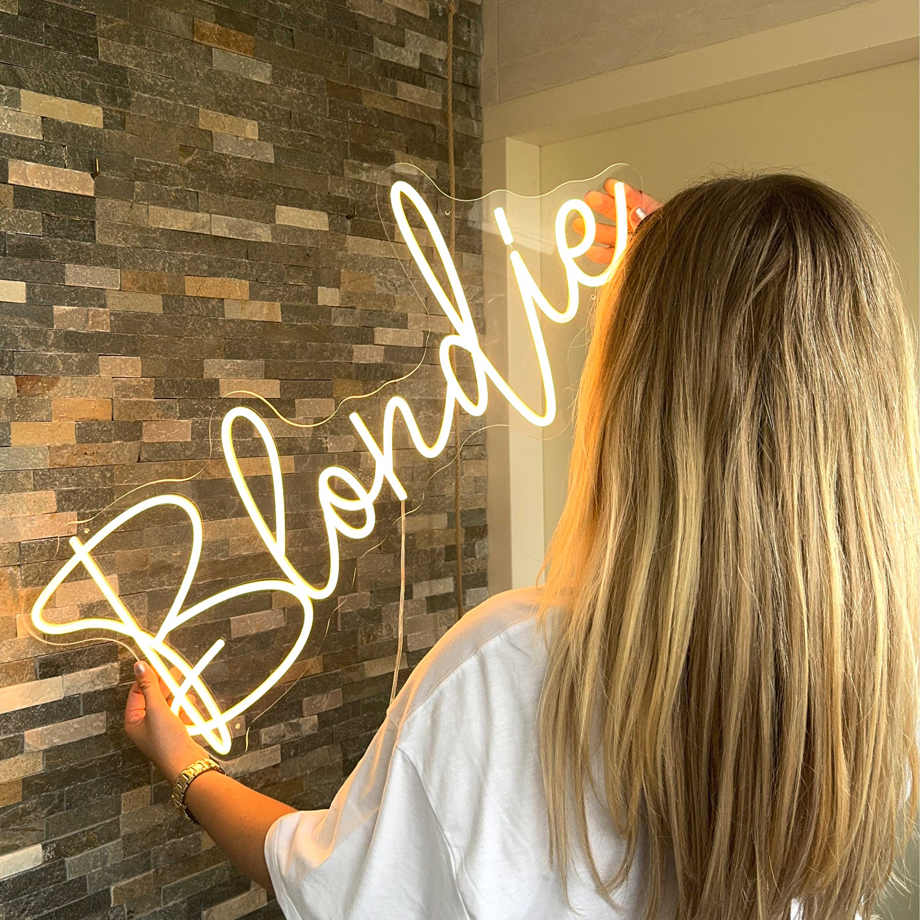 Insegna Al Neon Blondie