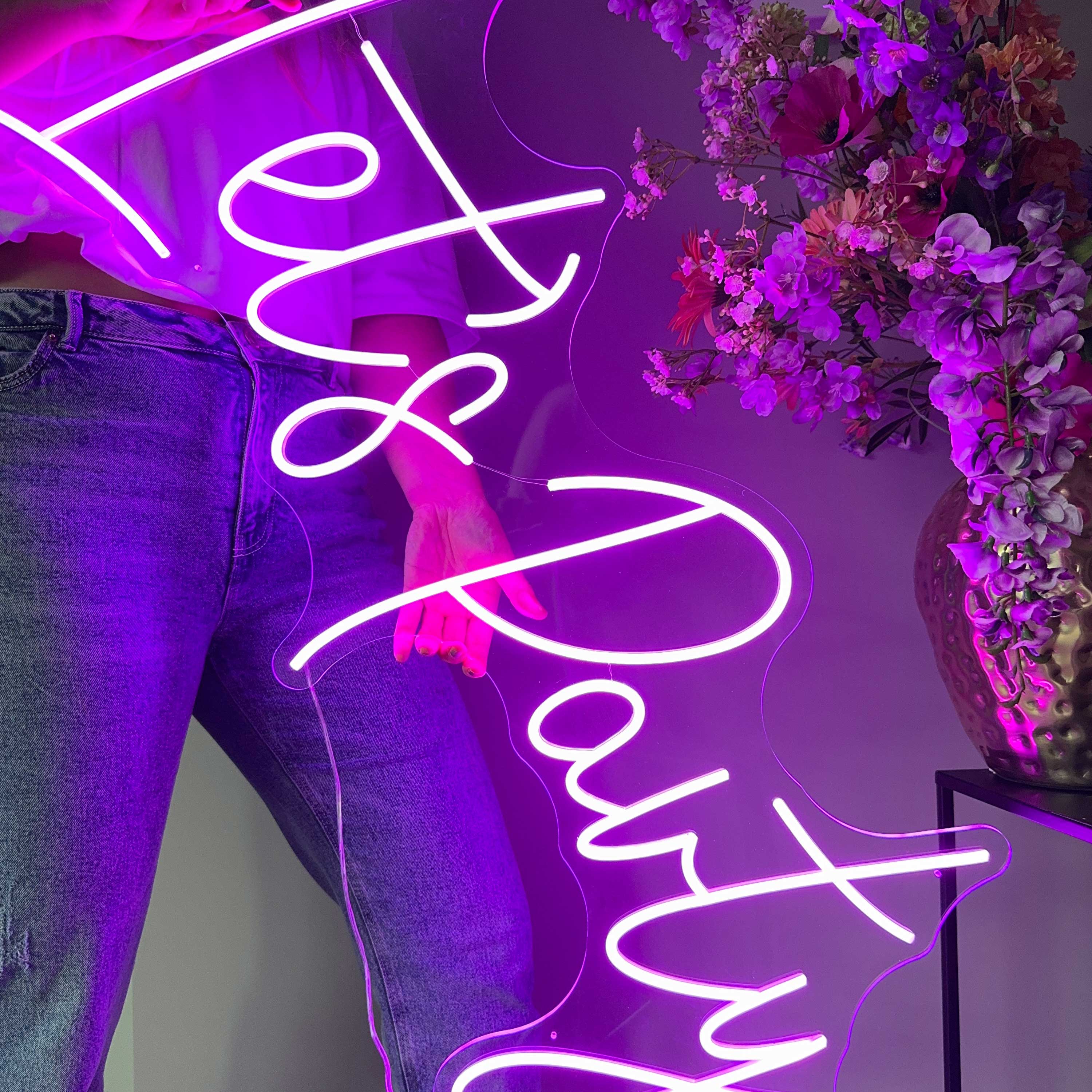 Insegna Al Neon Lets Party
