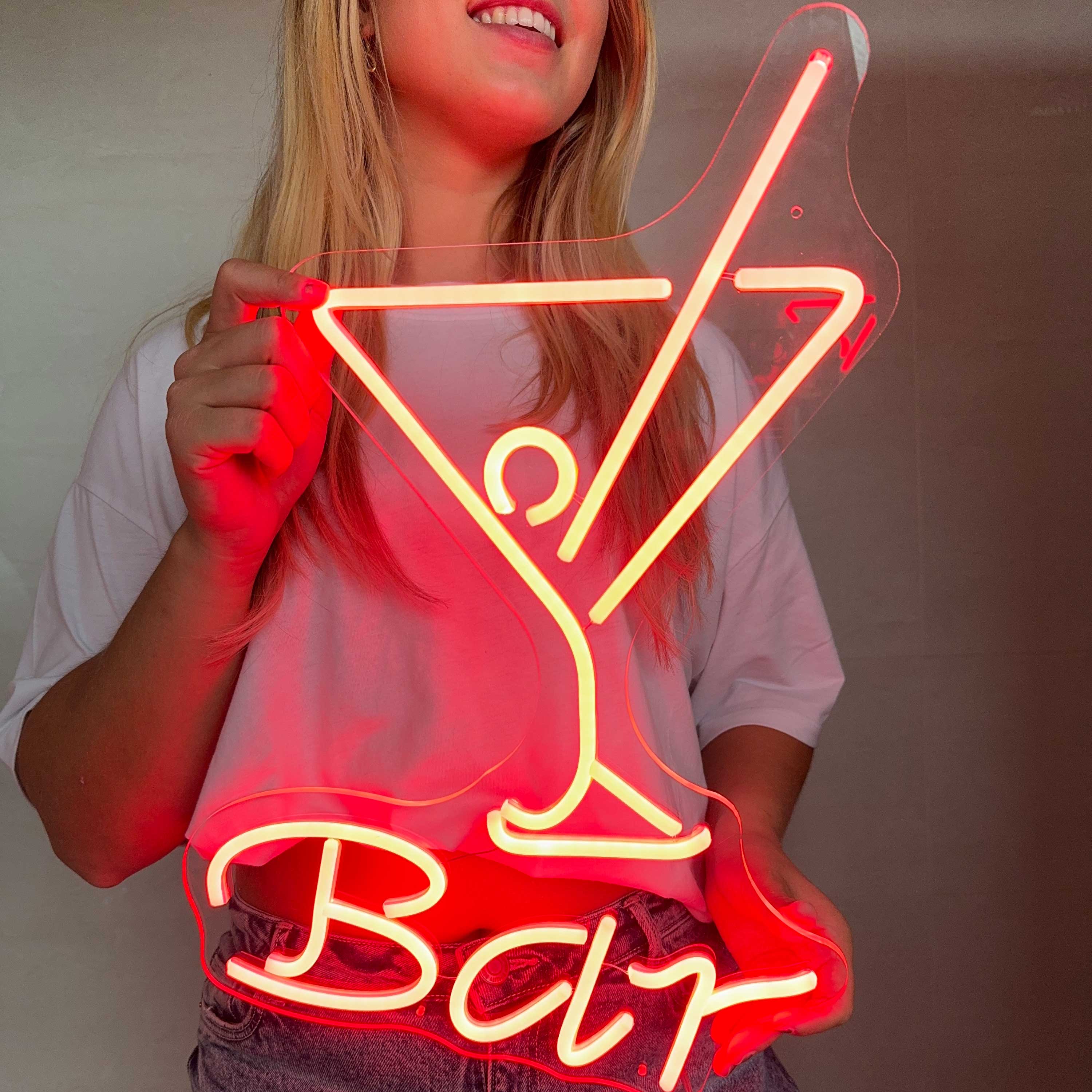 Insegna al neon Cocktail Bar