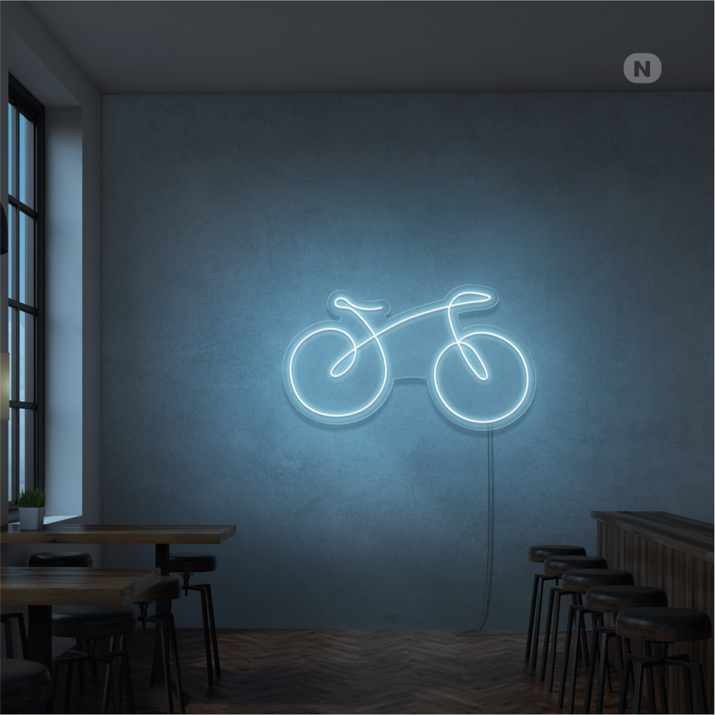 Insegna Al Neon La bicicletta