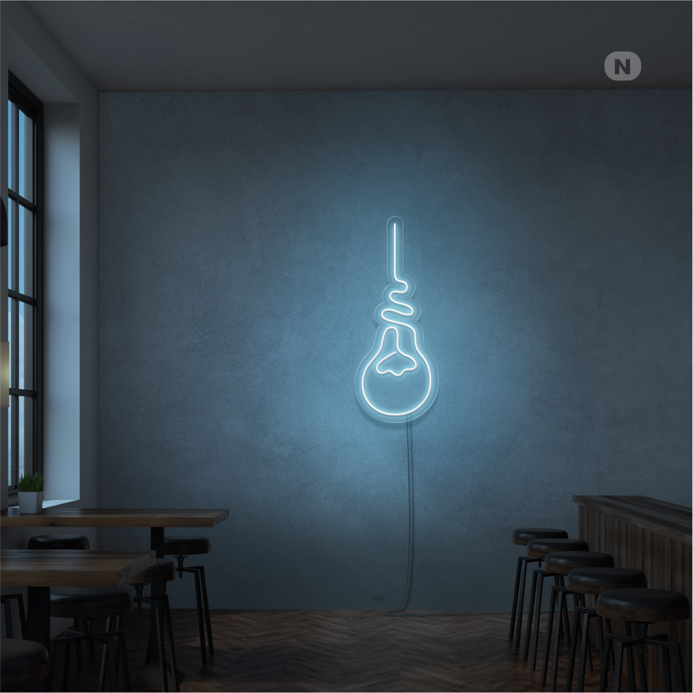 Insegna Al Neon Lampadina