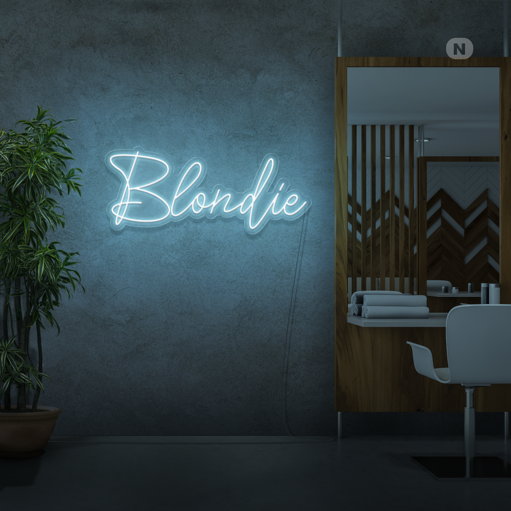 Insegna Al Neon Blondie