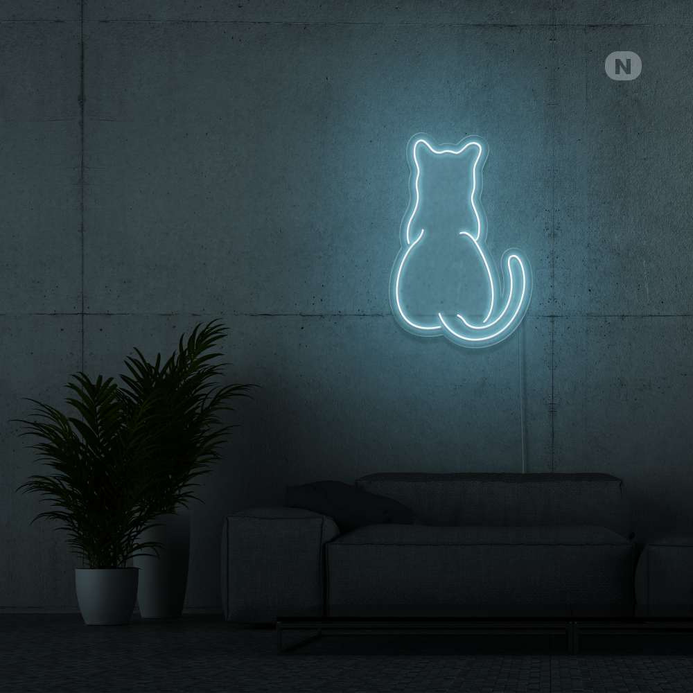 Insegna Al Neon Gatto