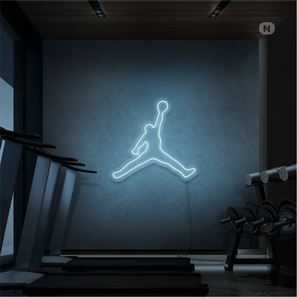 Al Neon Jordan-Sign