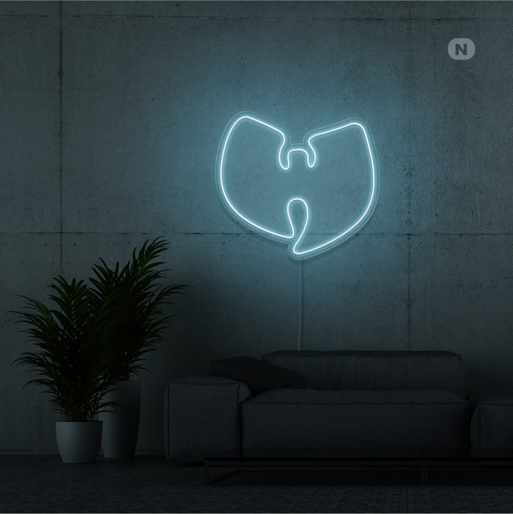 Insegna Al Neon Logo HIPHOP