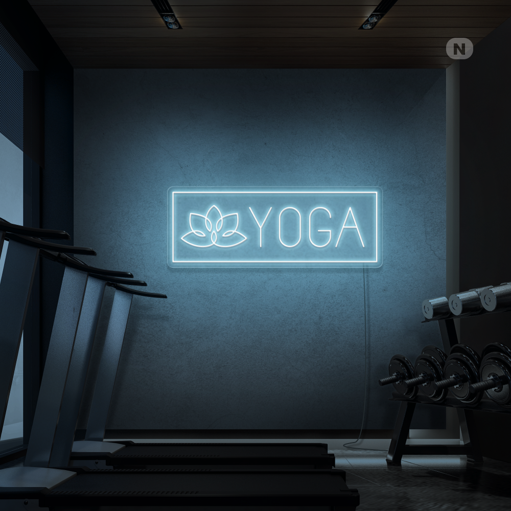 Insegna Al Neon Yoga