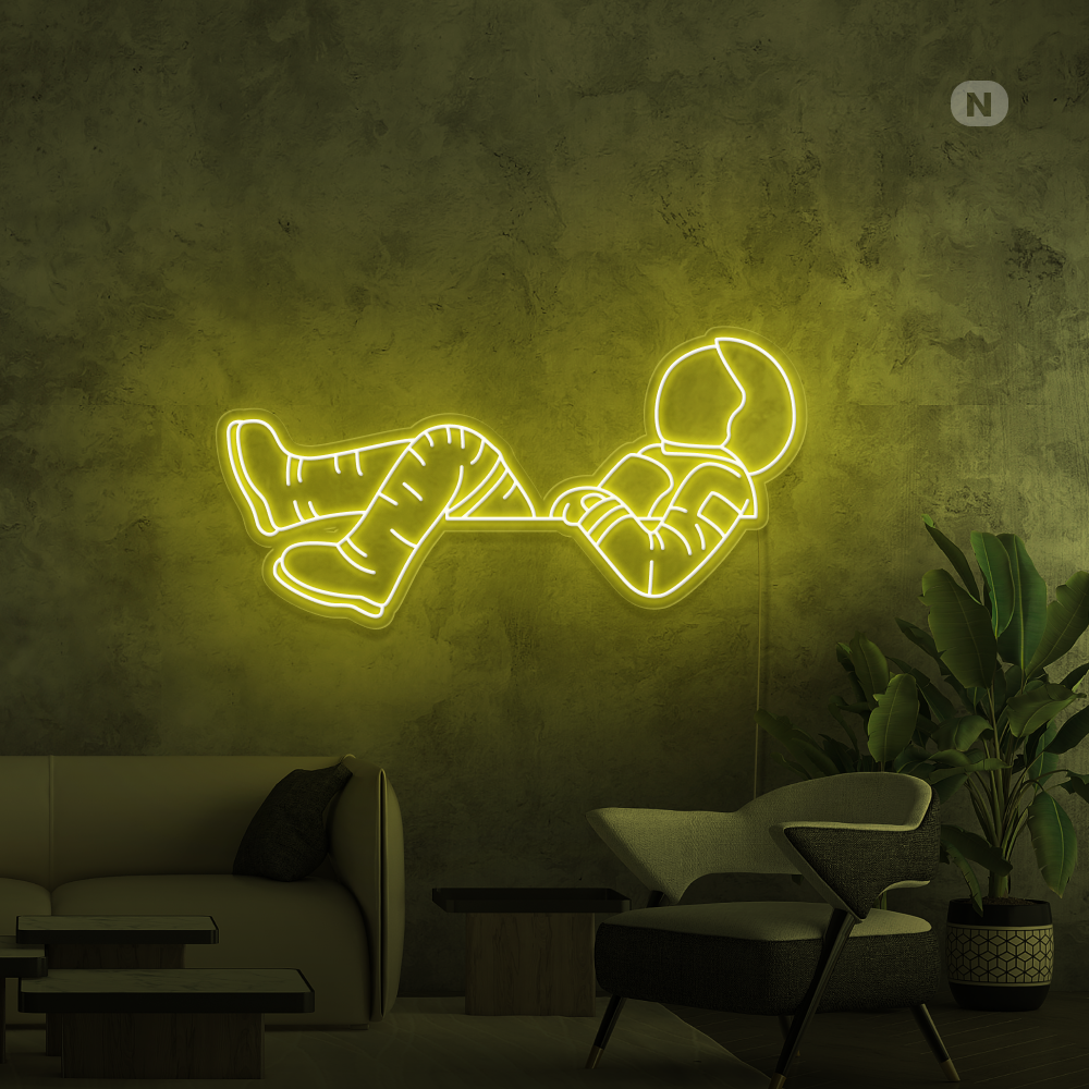 Insegna Al Neon Astronauta