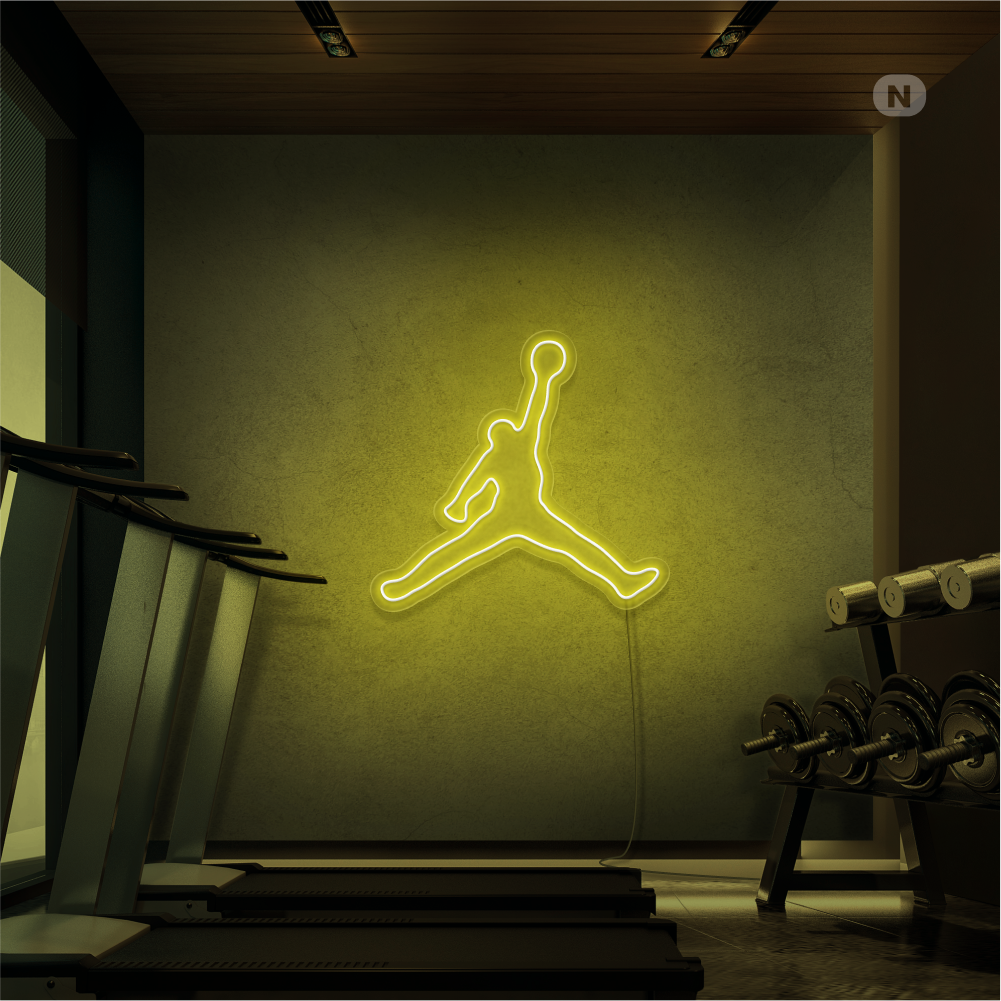 Al Neon Jordan-Sign