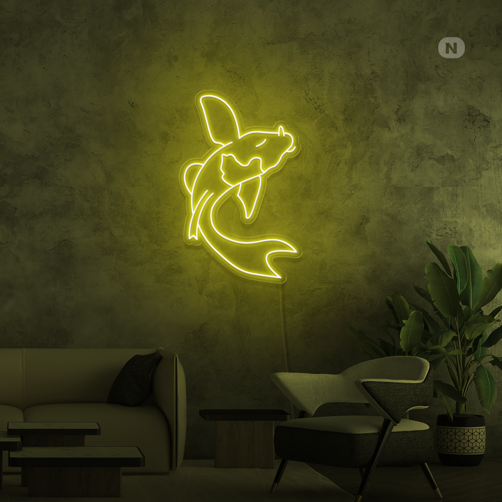 Insegna Al Neon Pesce