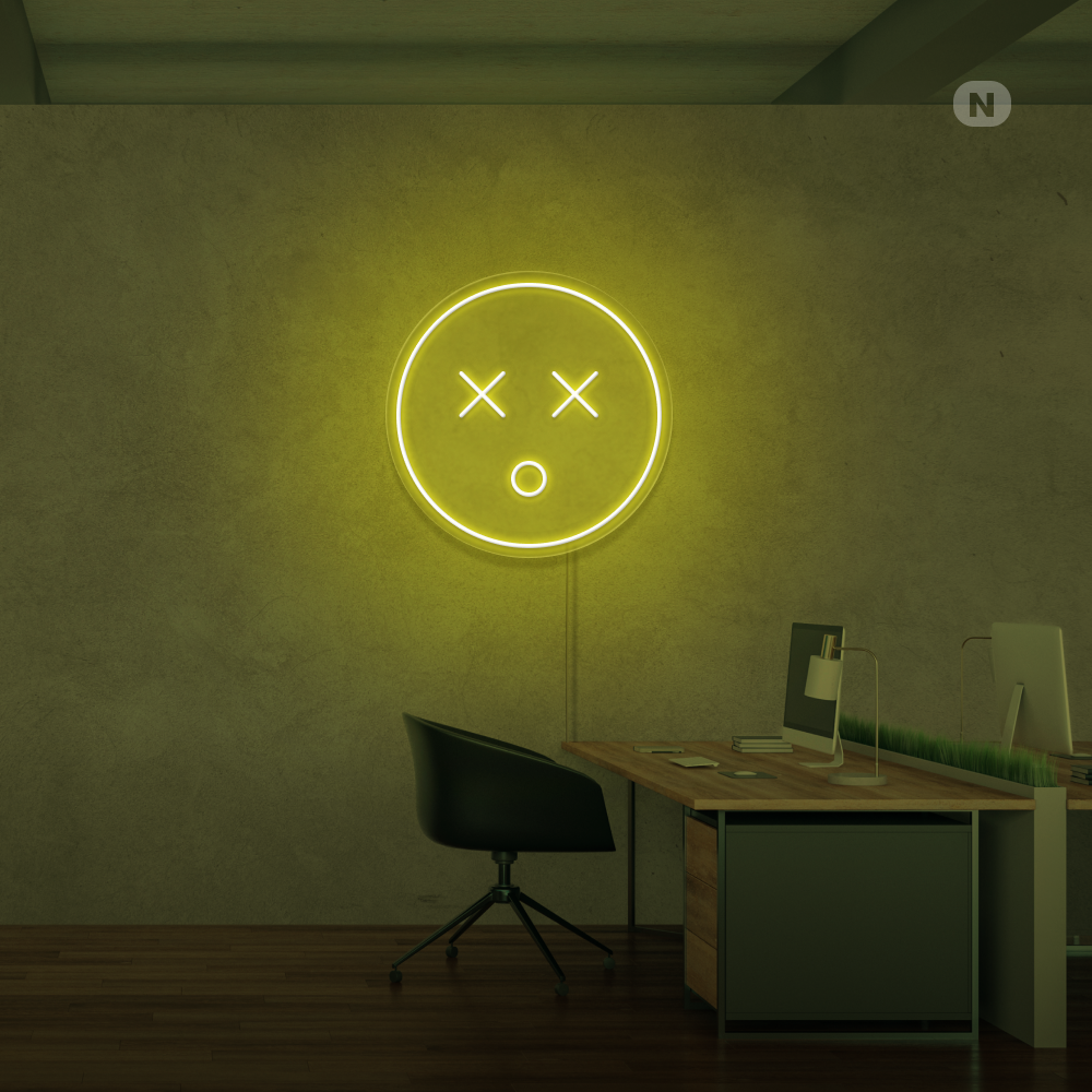 Insegna Al Neon Emoji