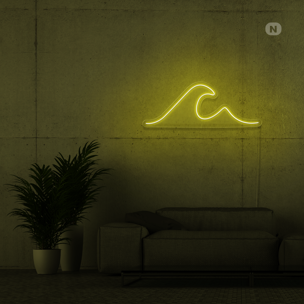 Insegna Al Neon Onda