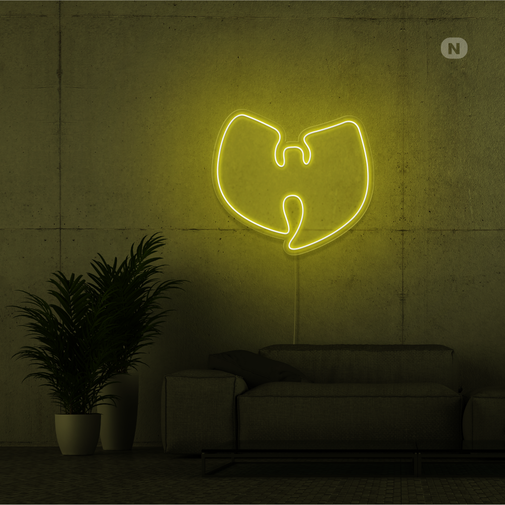 Insegna Al Neon Logo HIPHOP