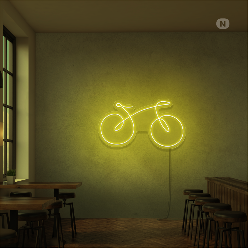 Insegna Al Neon La bicicletta