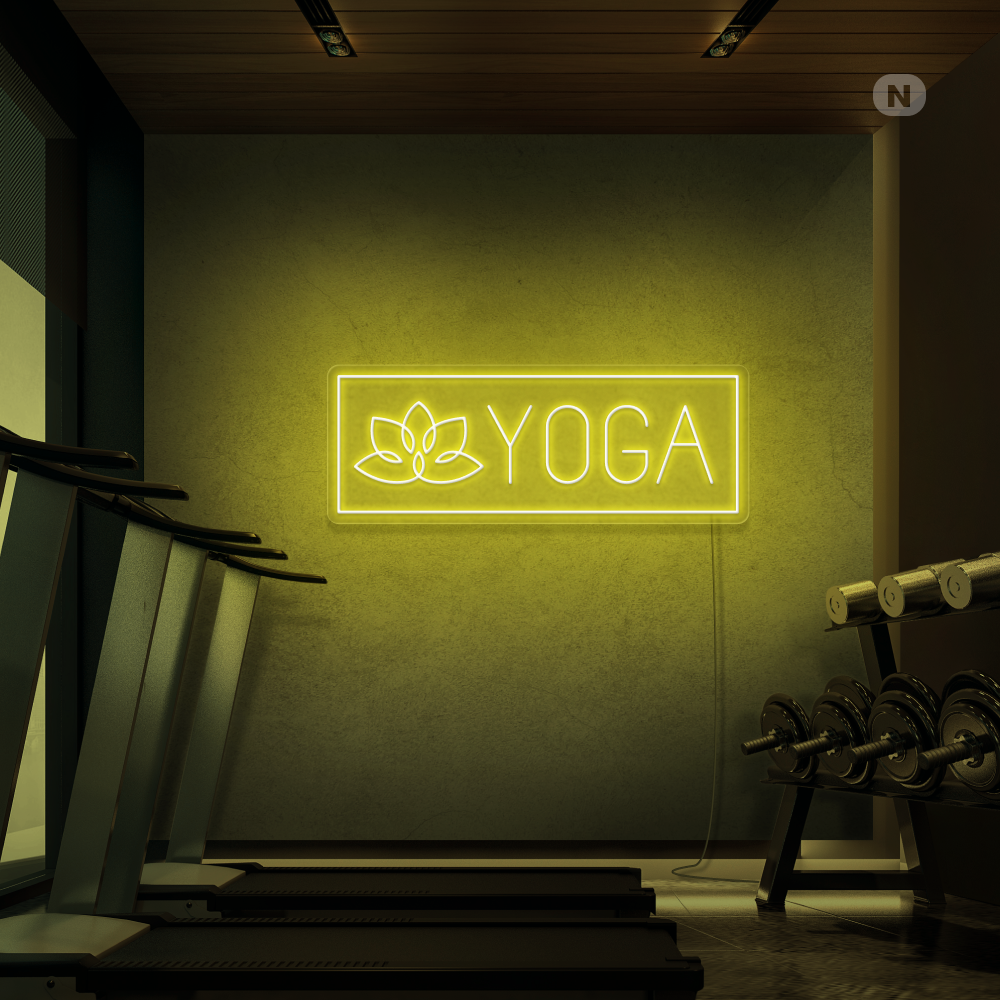 Insegna Al Neon Yoga