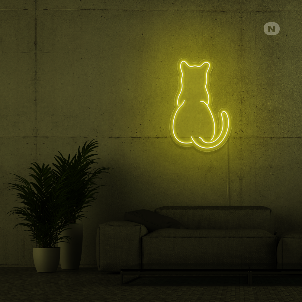 Insegna Al Neon Gatto
