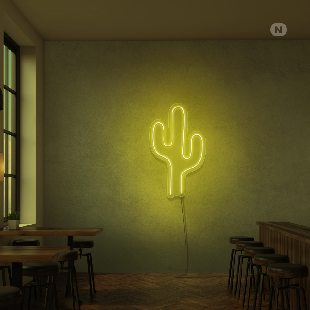 Insegna Al Neon Cactus