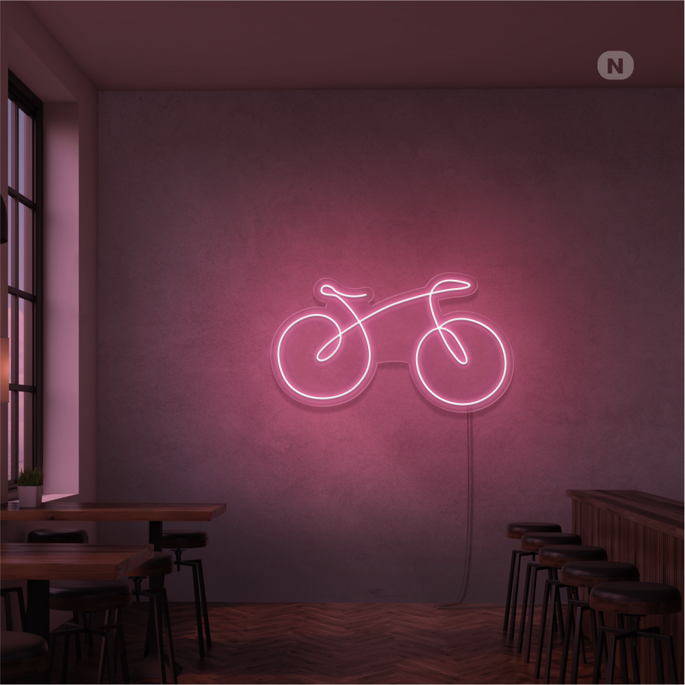Insegna Al Neon La bicicletta