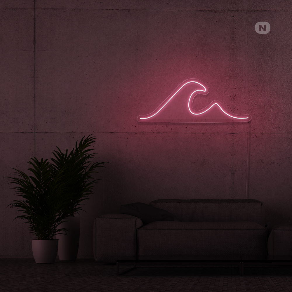 Insegna Al Neon Onda
