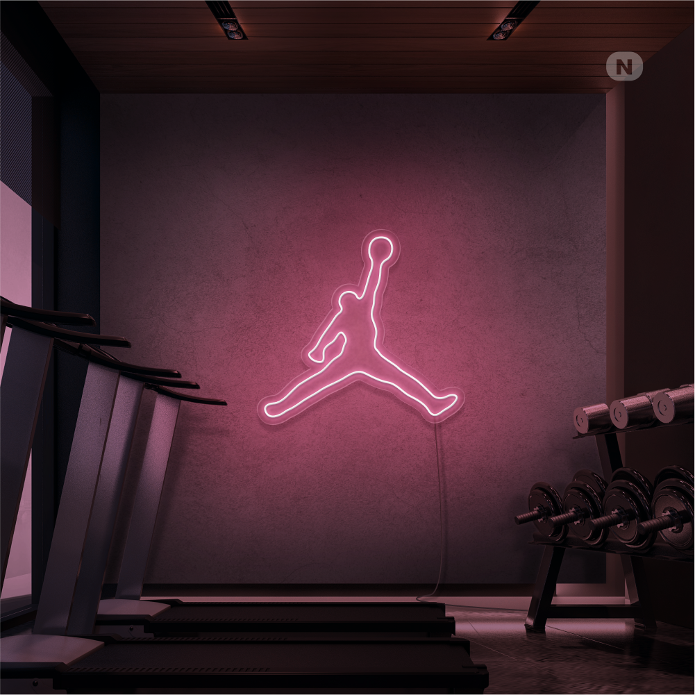 Al Neon Jordan-Sign