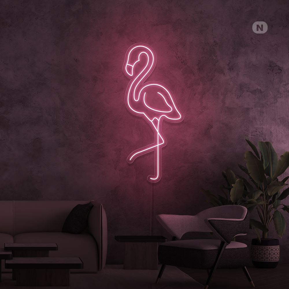 Insegna Al Neon Fenicottero