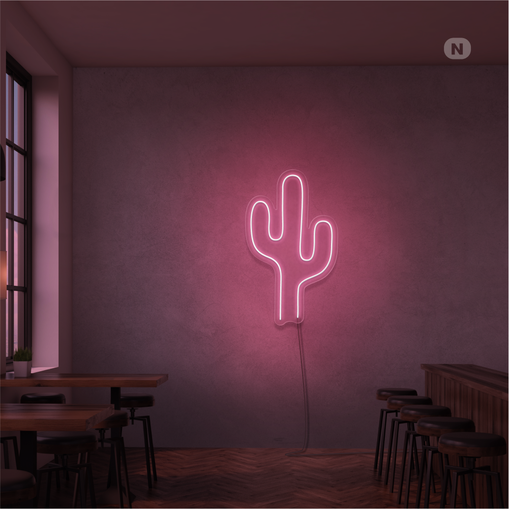 Insegna Al Neon Cactus