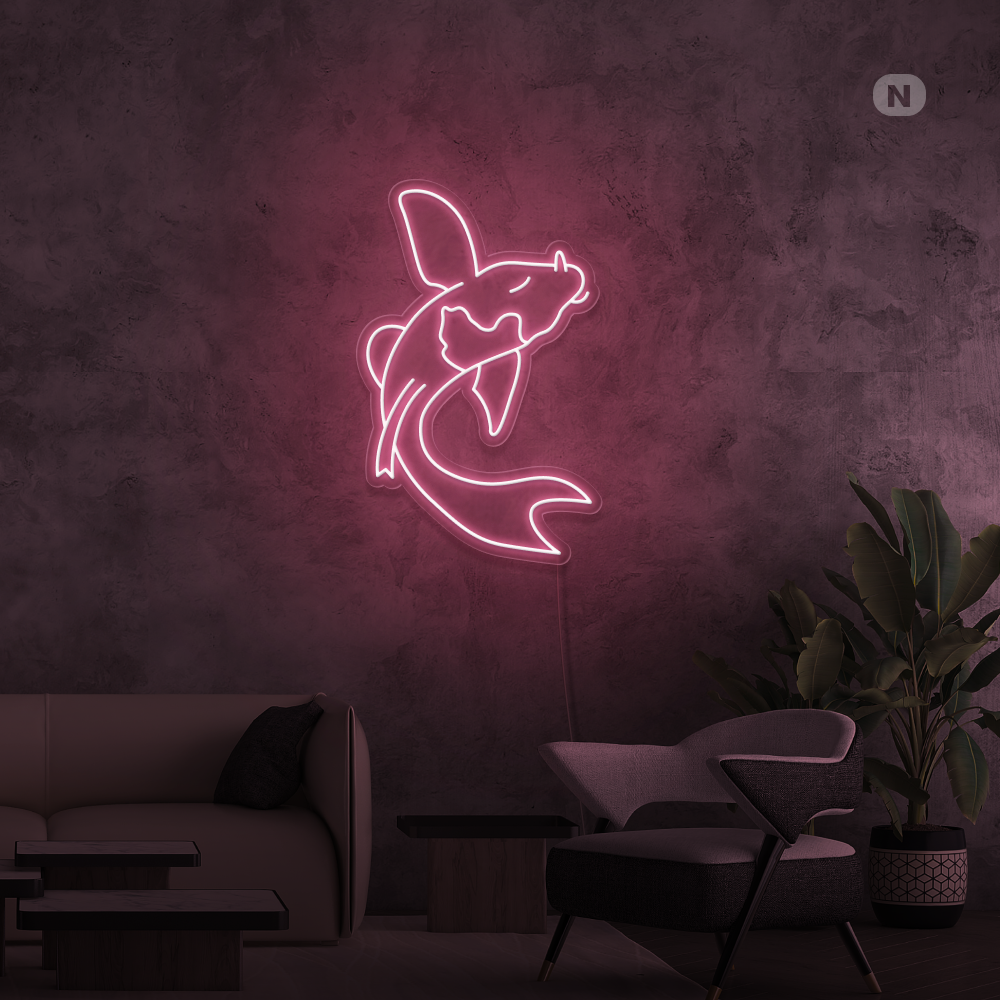 Insegna Al Neon Pesce