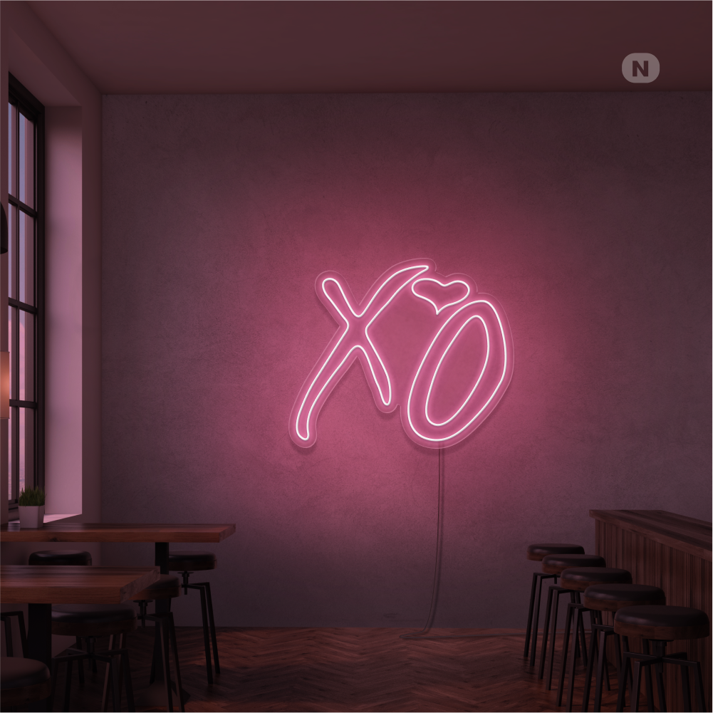 Insegna Al Neon XO