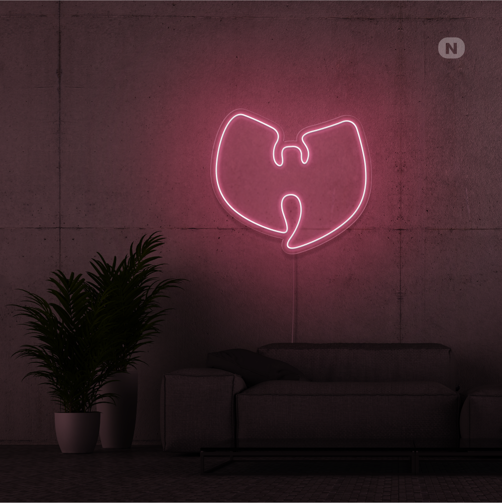 Insegna Al Neon Logo HIPHOP