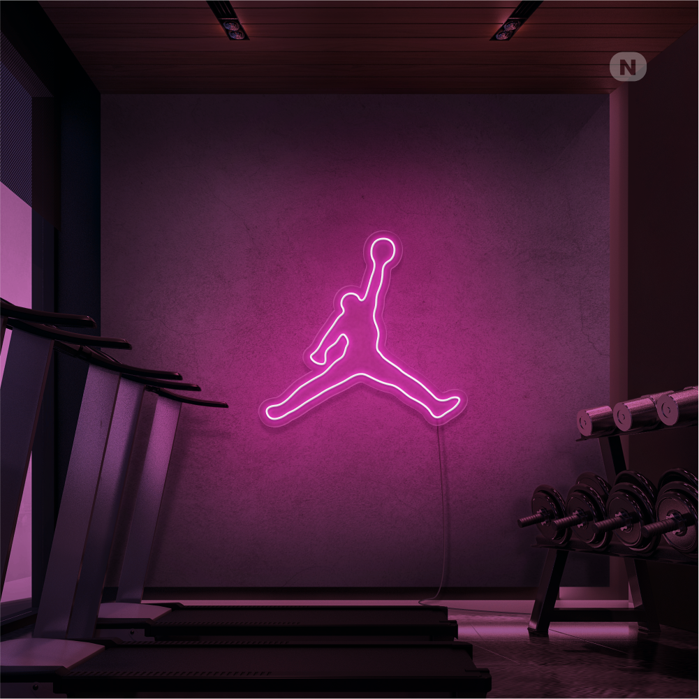 Al Neon Jordan-Sign