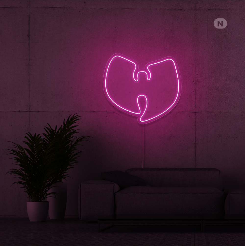 Insegna Al Neon Logo HIPHOP