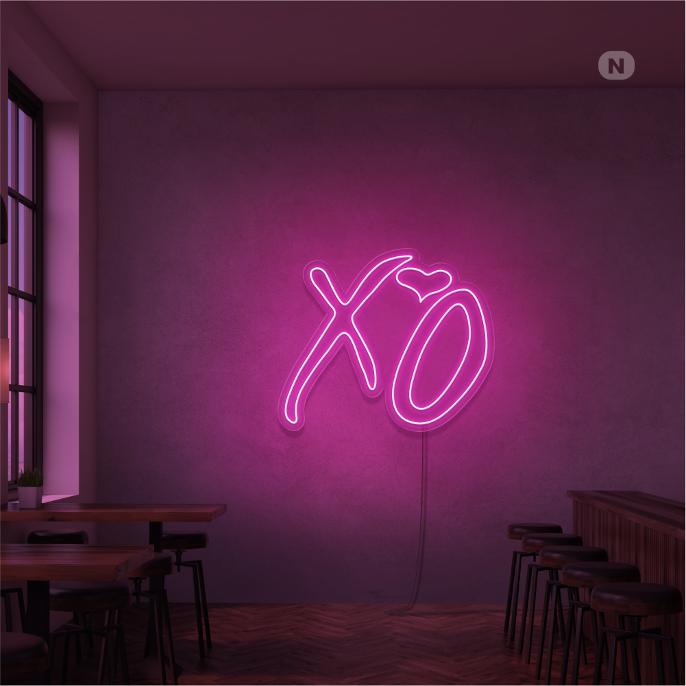 Insegna Al Neon XO