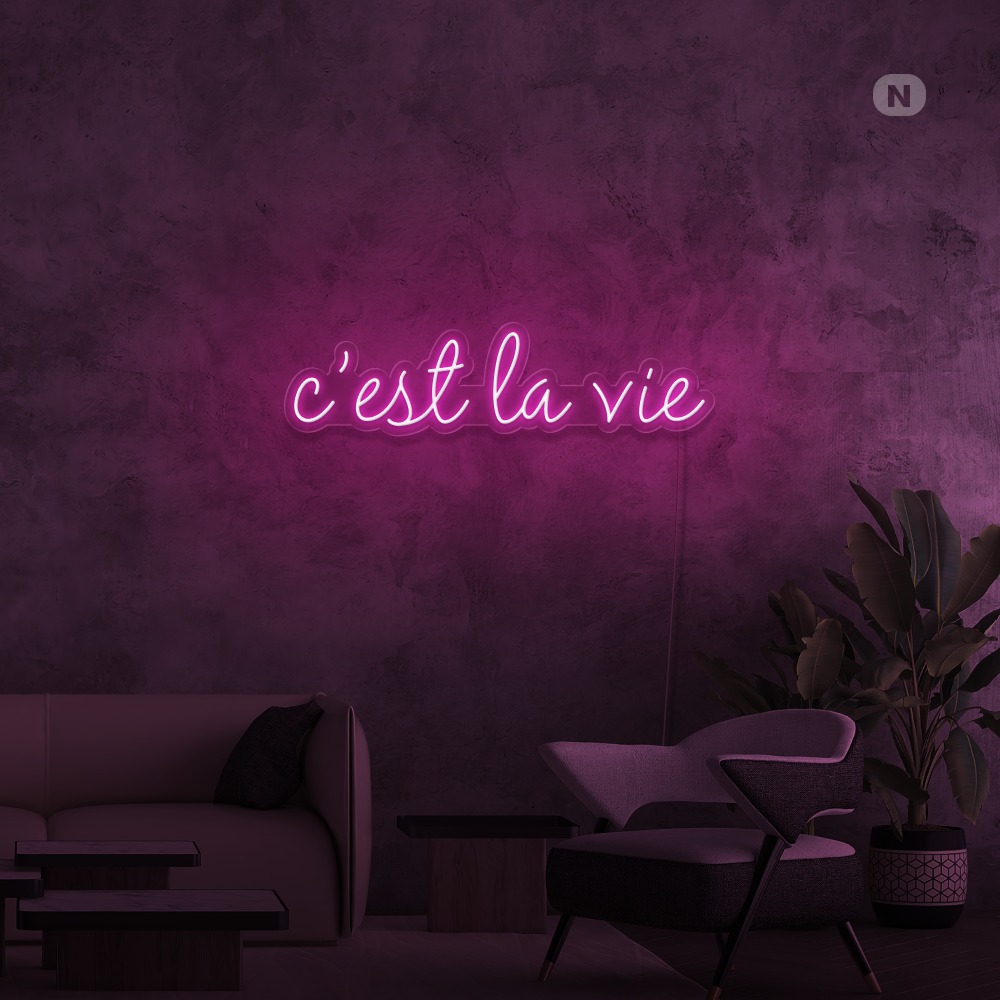 Insegna Al Neon cestlavie