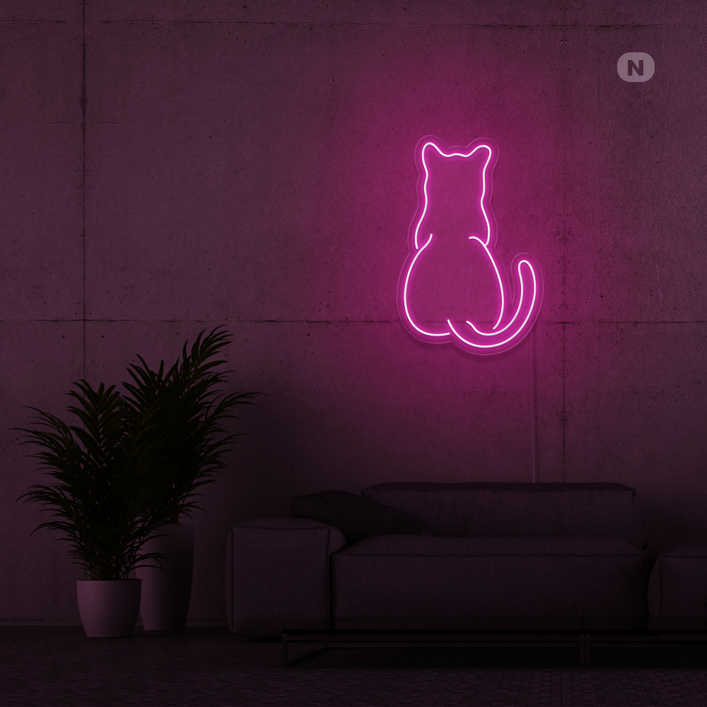 Insegna Al Neon Gatto
