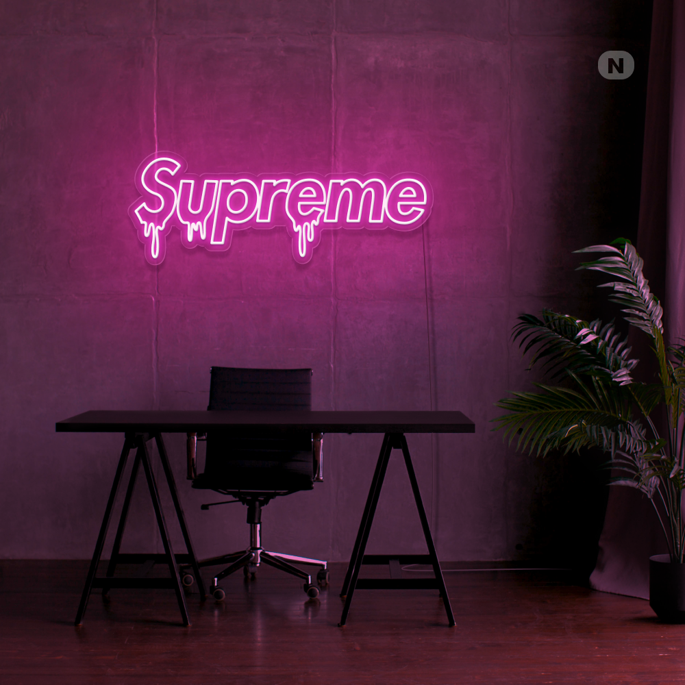 Insegna Al Neon Supreme