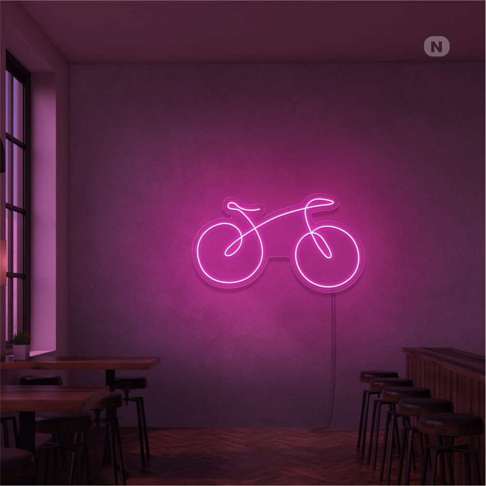 Insegna Al Neon La bicicletta