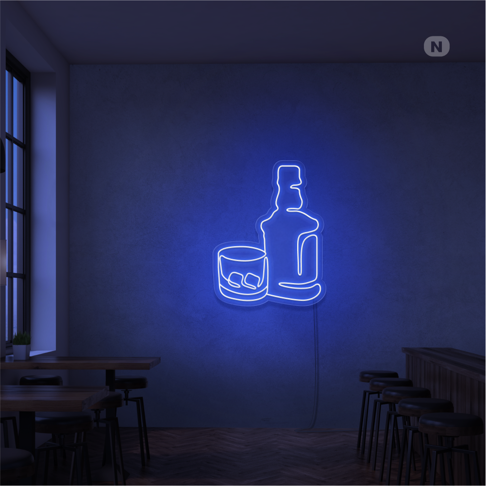Insegna Al Neon Il whisky
