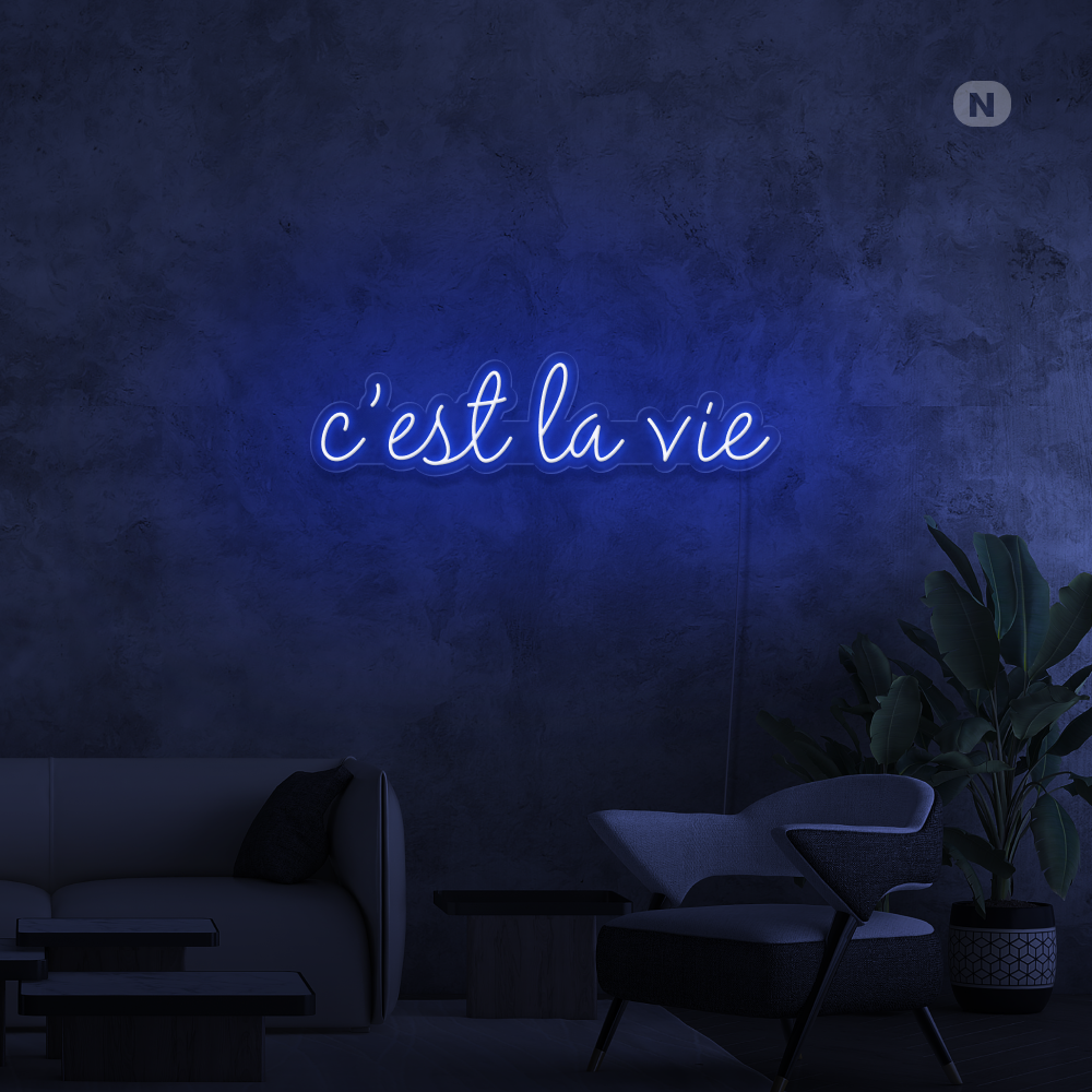 Insegna Al Neon cestlavie