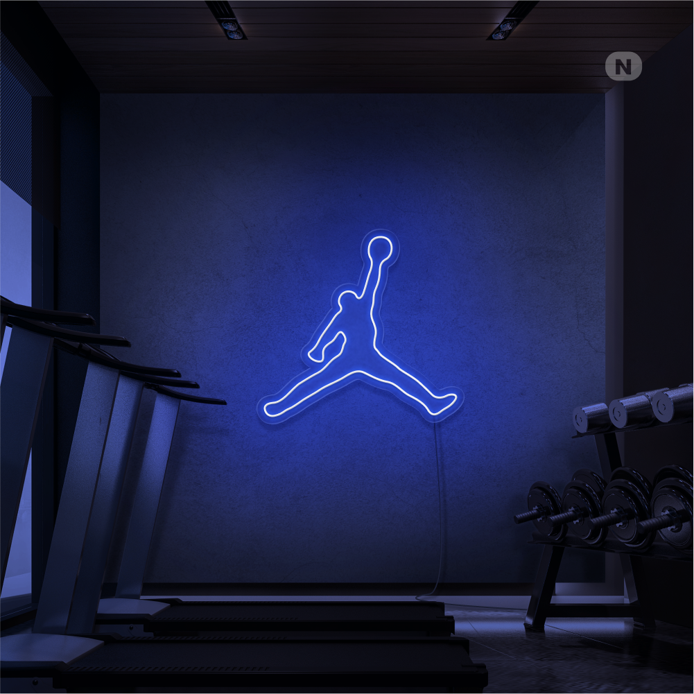 Al Neon Jordan-Sign