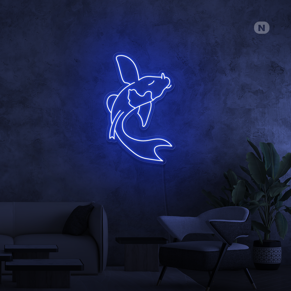 Insegna Al Neon Pesce