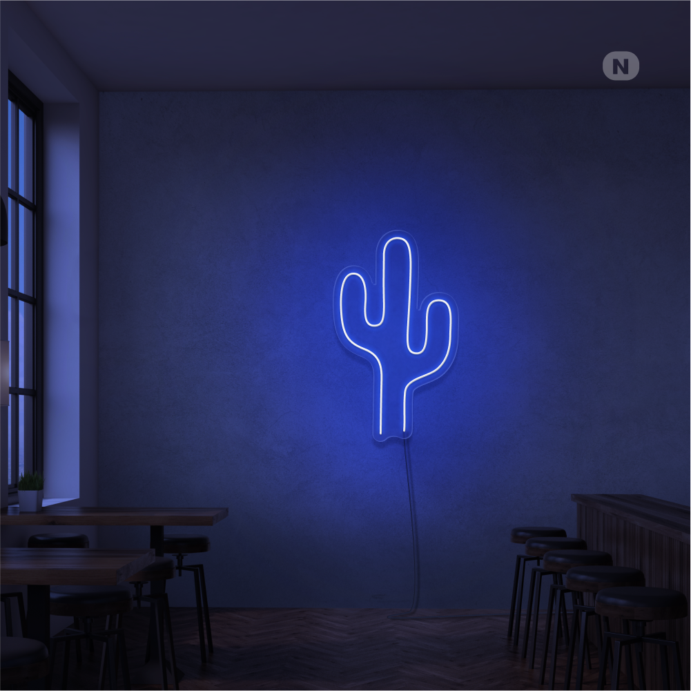 Insegna Al Neon Cactus