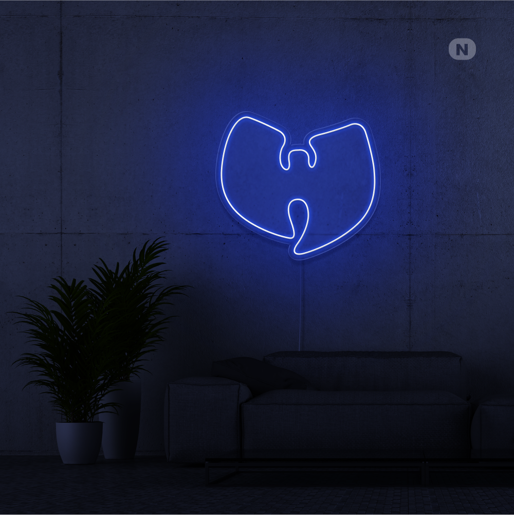 Insegna Al Neon Logo HIPHOP
