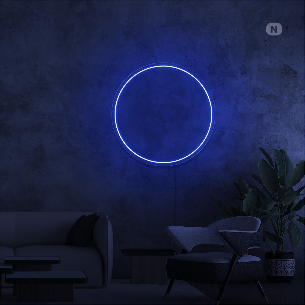 Insegna Al Neon Circolo ZEN