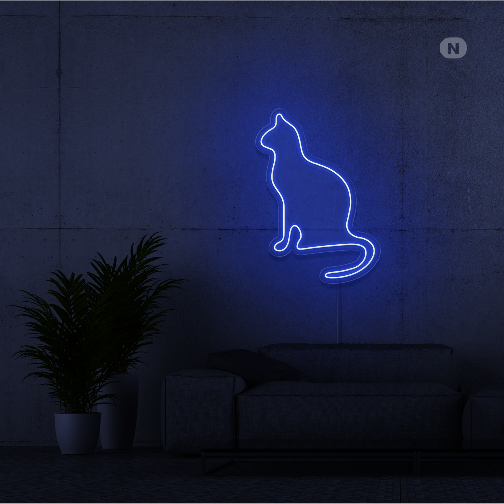 Insegna Al Neon Gatto