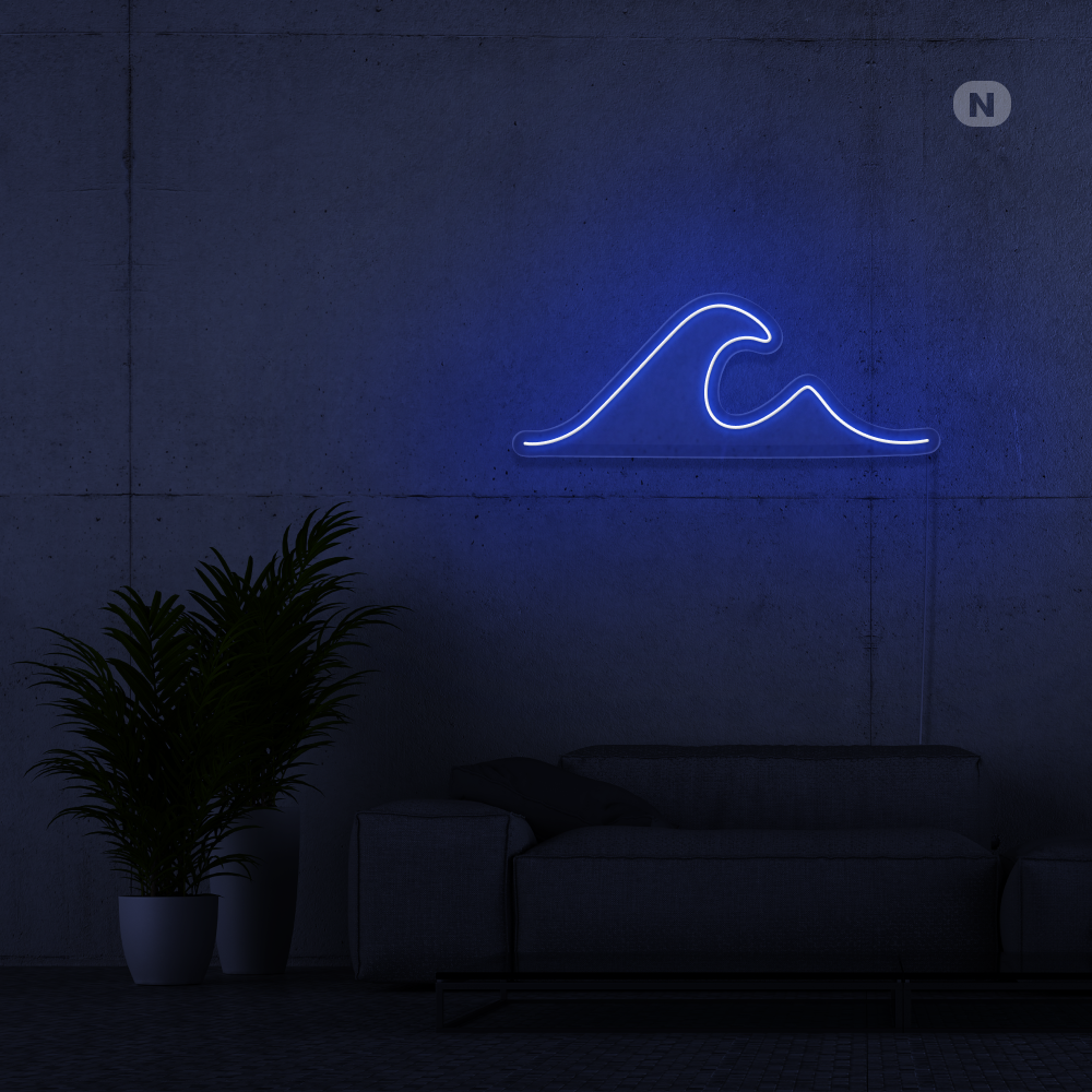 Insegna Al Neon Onda