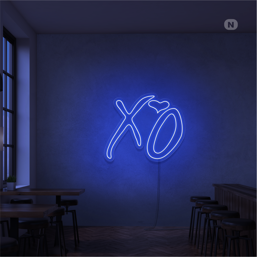 Insegna Al Neon XO