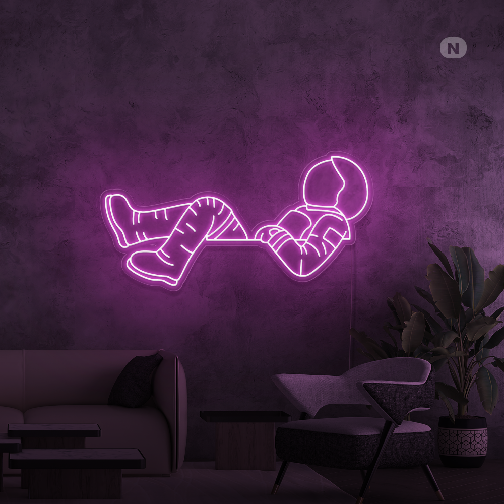 Insegna Al Neon Astronauta
