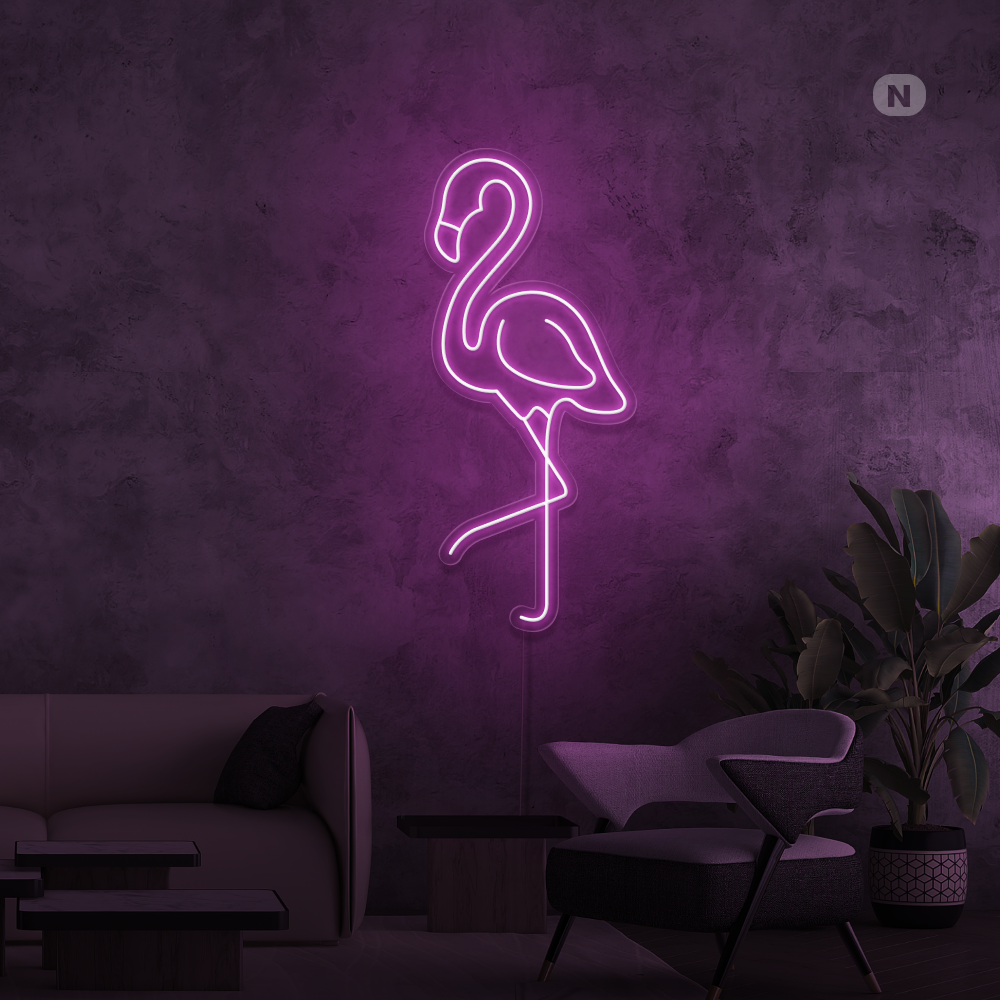 Insegna Al Neon Fenicottero