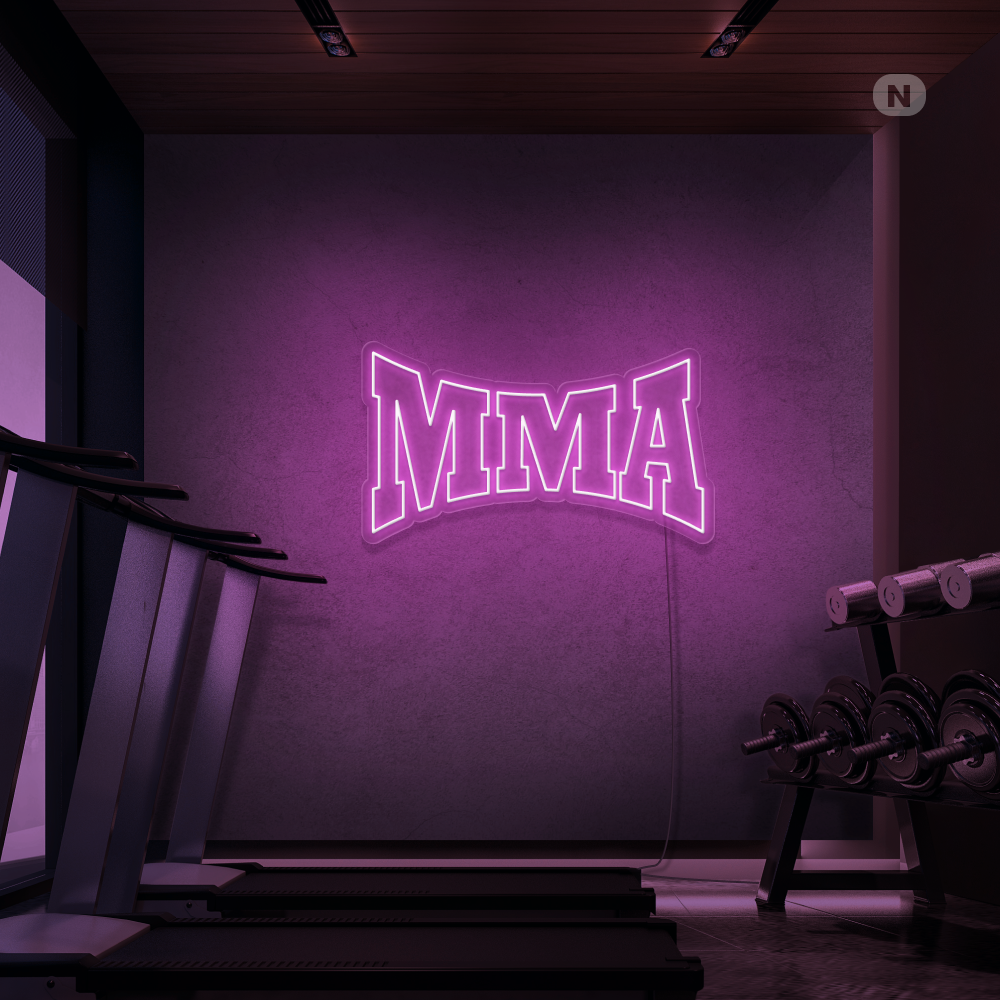 Insegna Al Neon MMA