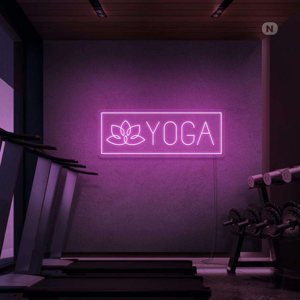 Insegna Al Neon Yoga