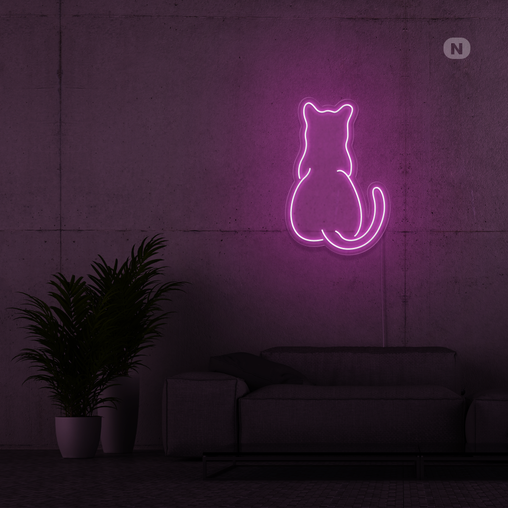 Insegna Al Neon Gatto
